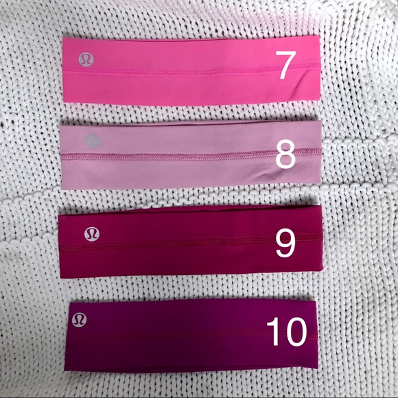 5 LULULEMON HEADBANDS - Picture 4 of 4